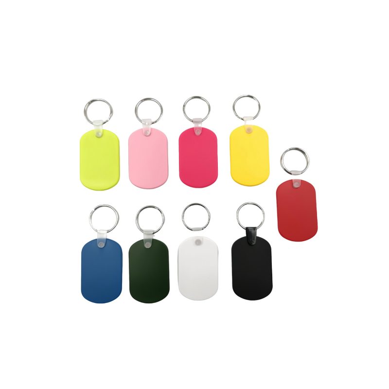 PVC Soft Keychain Tag With Pet Name Tag - 1