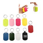 PVC Soft Keychain Tag With Pet Name Tag