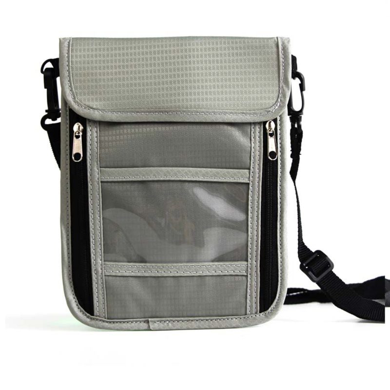 Passport Holder Neck Wallet - 5