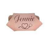 Personalized Faux Leather Stethoscope Name Tag - 5