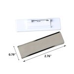 Personalized Metal Name Tag Badge - 1