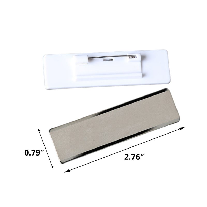 Personalized Metal Name Tag Badge - 1