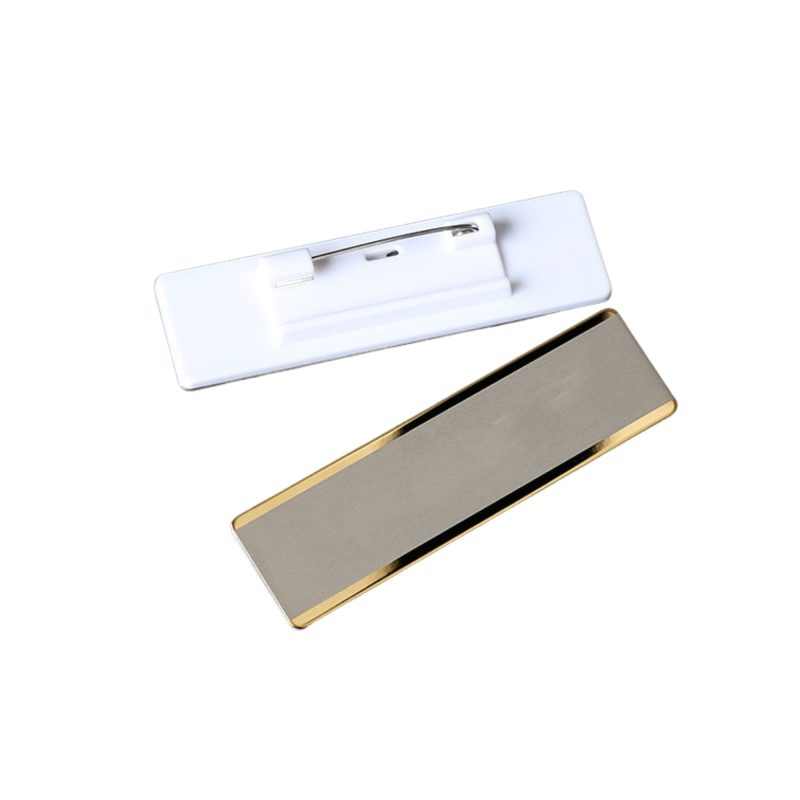 Personalized Metal Name Tag Badge - 3
