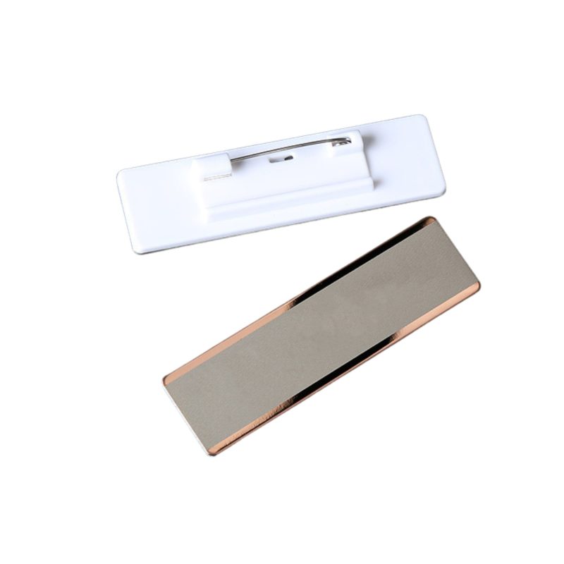 Personalized Metal Name Tag Badge - 4
