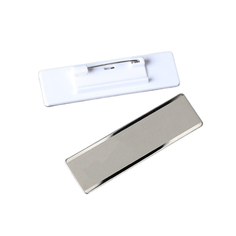 Personalized Metal Name Tag Badge - 6