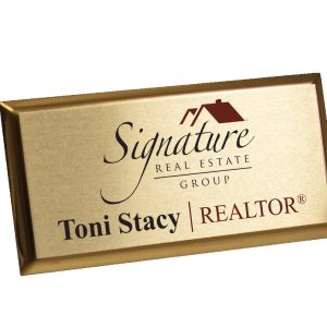 Picture Frame Name Badge