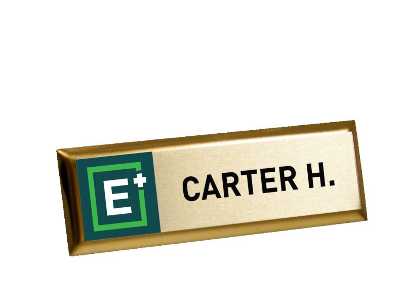 Picture Frame Name Badge - 4