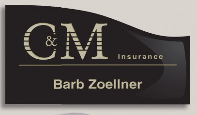 Plastic Name Tag w/Bar Pin (3" x 1")