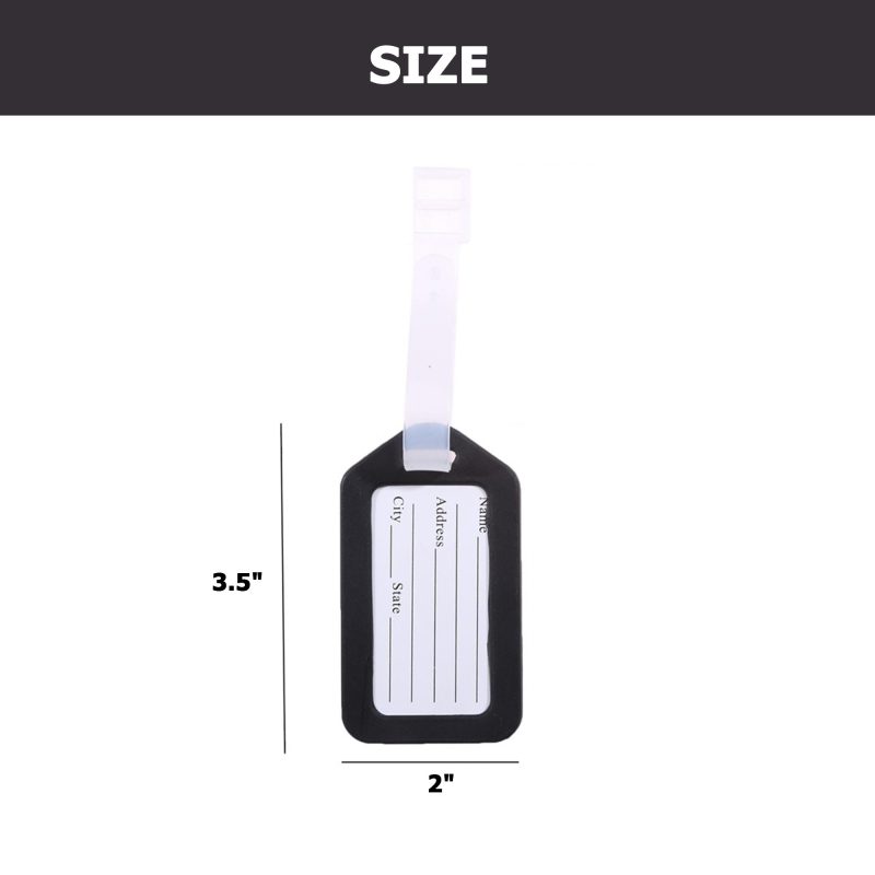 Plastic Suitcase Name Tag - 1