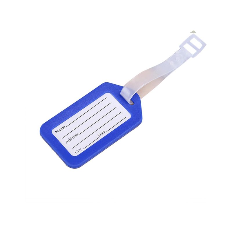 Plastic Suitcase Name Tag - 6