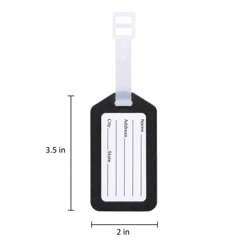 Plastic Suitcase Name Tag - 1