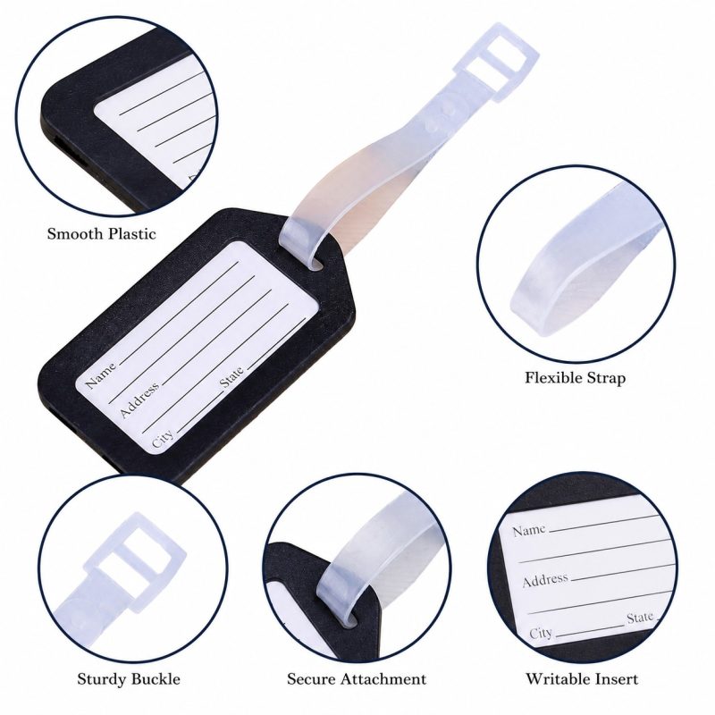 Plastic Suitcase Name Tag - 3