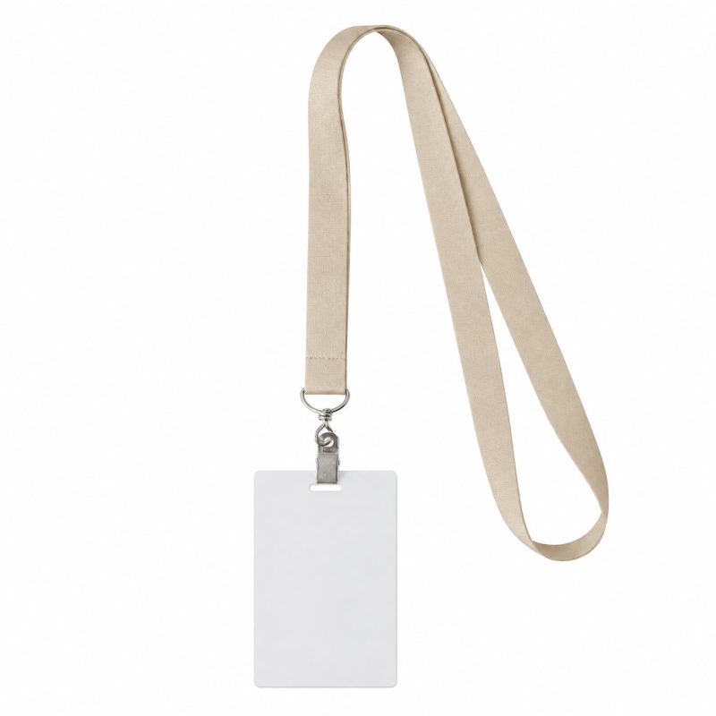 Polyester Lanyard With PVC Credential Card - 2