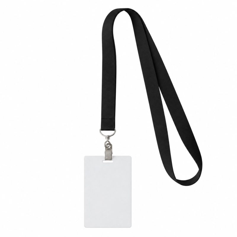 Polyester Lanyard With PVC Credential Card - 3
