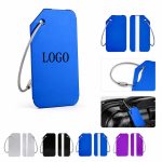 Portable Aluminum Name Tag For Travel
