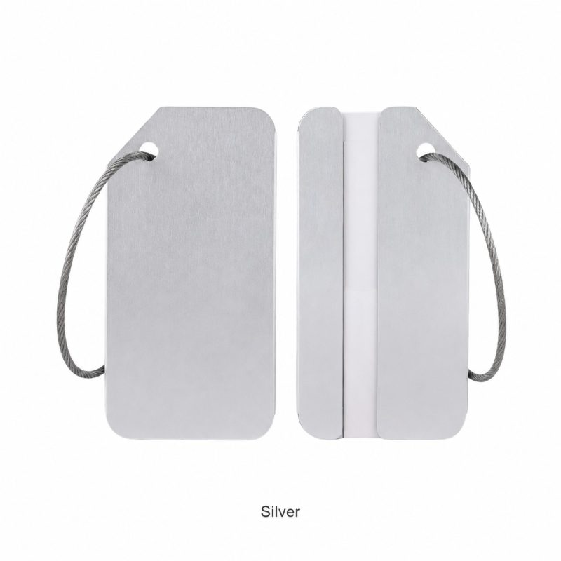 Portable Aluminum Name Tag For Travel - 5