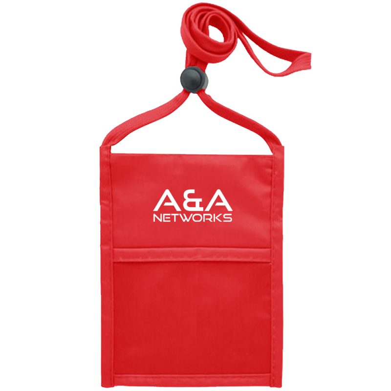 Premium Double Window Pouch Neck Wallet - 4