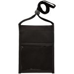 Premium Double Window Pouch Polyester Neck Wallet - 5