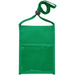 Premium Double Window Pouch Polyester Neck Wallet - 6