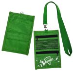 Printed Polyester Neck Wallet
