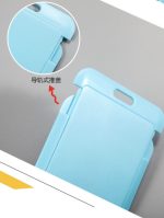 Professional ID Card Holder with Lanyard Work Badge Sleeve Minimalist Employee Name Tag - 4
