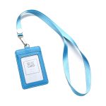 Professional Split Leather Credential Holder - 2