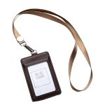 Professional Split Leather Credential Holder - 6
