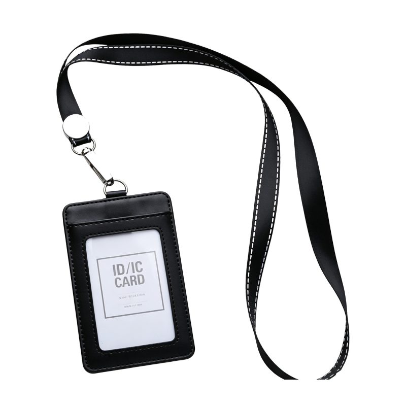 Professional Split Leather Credential Holder - 7