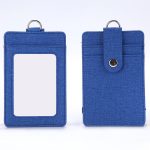 Pu Name Tag Protector Sleeve with Neck Strap - 5