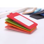 Pu Name Tag Protector Sleeve with Neck Strap - 8