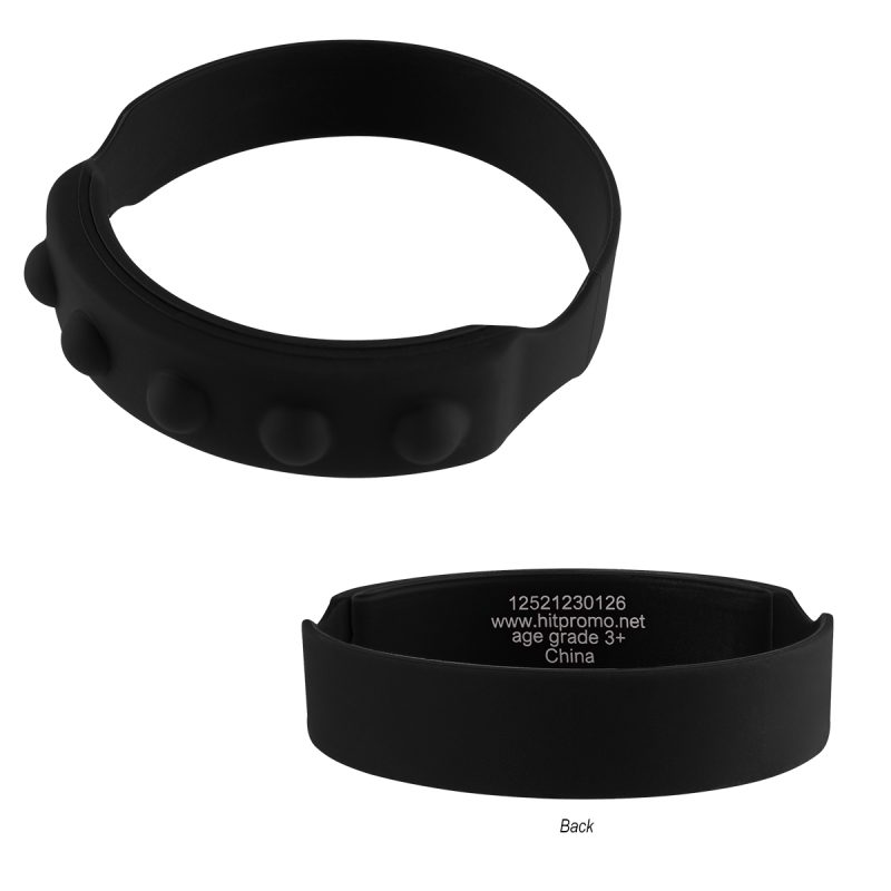 Push Pop Recycled Silicone Wristband - 1