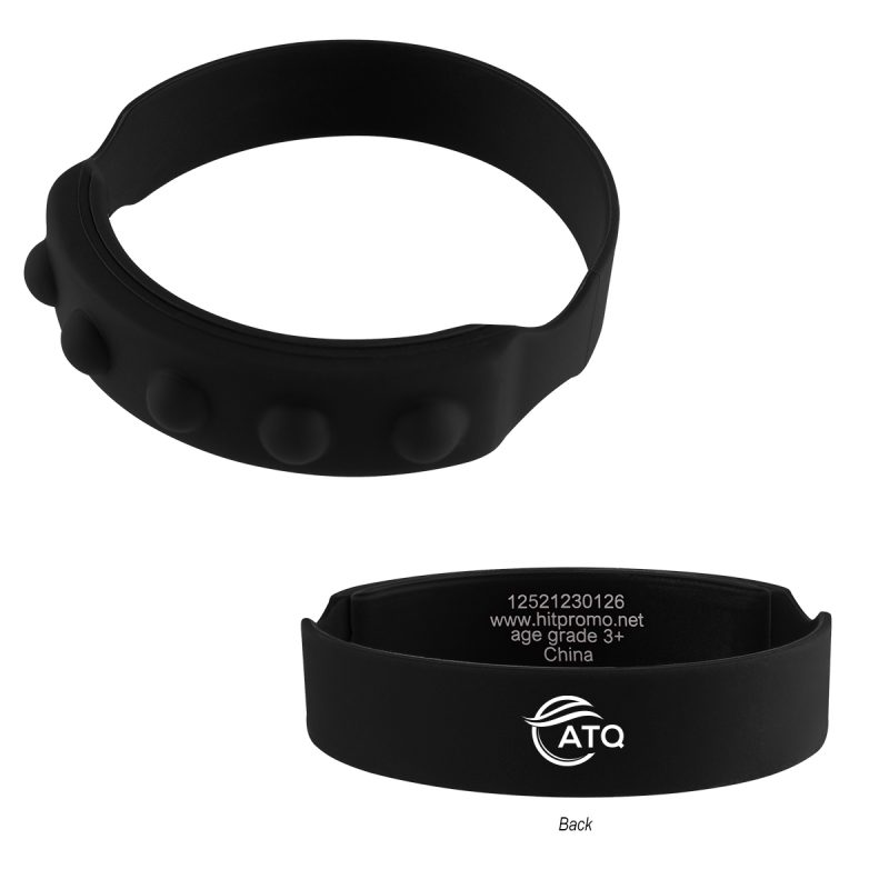 Push Pop Recycled Silicone Wristband - 2