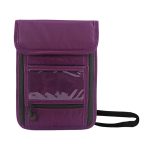 RFID Anti Theft Travel Neck Wallet Pouch W/ Lanyard - 5