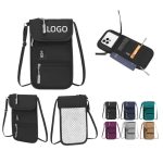 RFID Blocking Ripstop Passport Neck Wallet