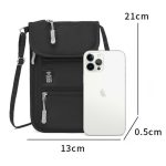 RFID Blocking Ripstop Passport Neck Wallet - 2