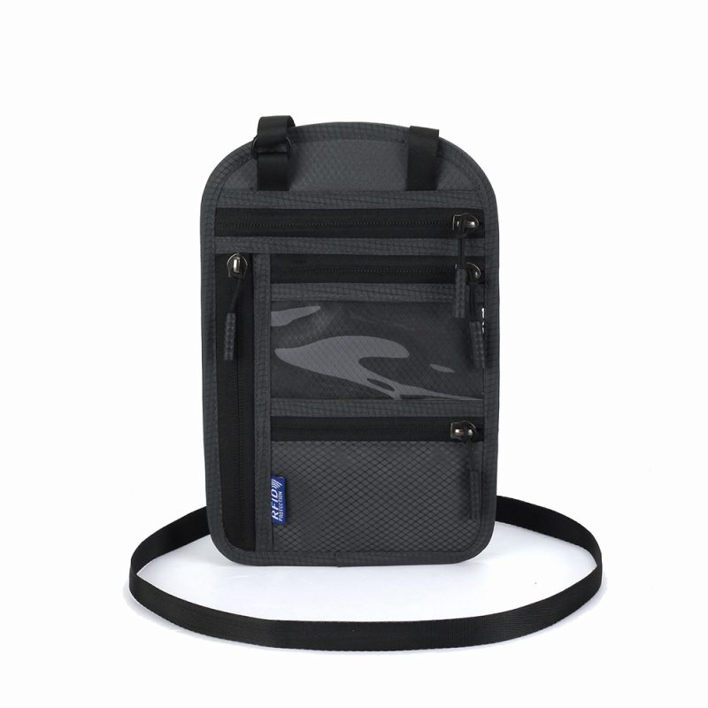 RFID Blocking Travel Neck Wallet - 8