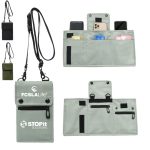 RFID Travel Neck Wallet with Phone Holder