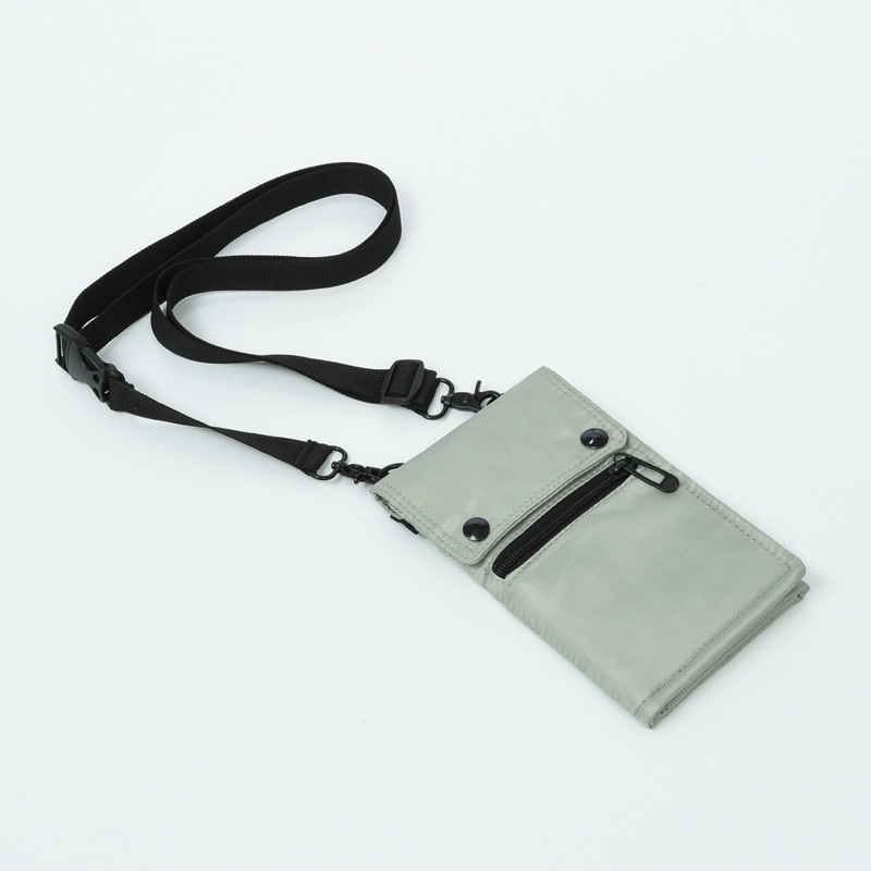 RFID Travel Neck Wallet with Phone Holder - 6