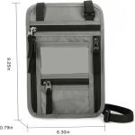RFID Travel Neck Wallet with Transparent Window - 2