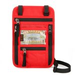 RFID Travel Neck Wallet with Transparent Window - 7