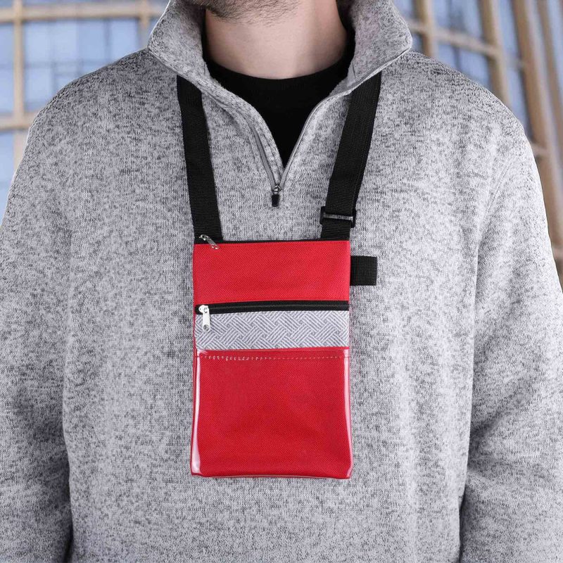 RPET Tradeshow Badgeholder/Neck Wallet - 1