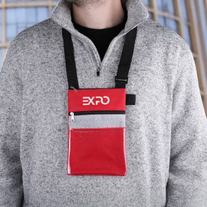 RPET Tradeshow Badgeholder/Neck Wallet