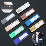 Replaceable Name Tag