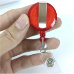 Retractable Id Badge Reel For Employee Name Tag - 2