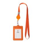 Retractable PU Credential Holder - 3