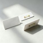 Reusable Plastic Name Tag Holder With Pin For Conferences - 2