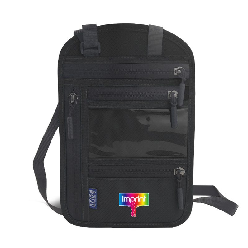 Rfid Blocking Passport Neck Wallet - 2