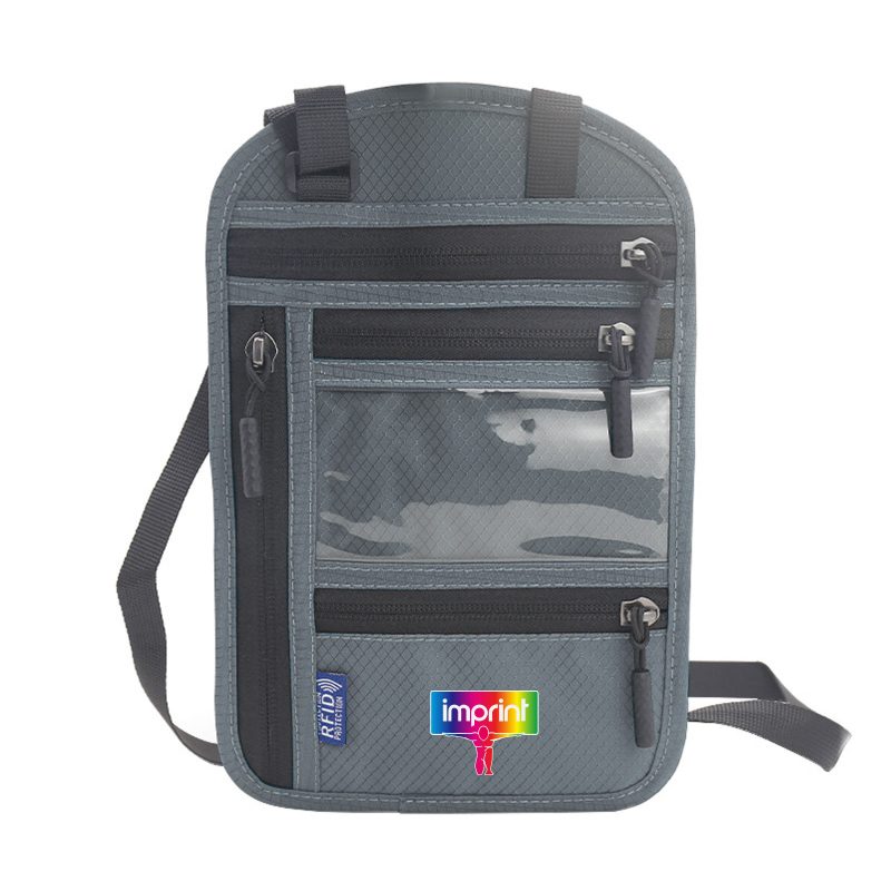 Rfid Blocking Passport Neck Wallet - 6