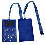 Secure Pass Neck Wallet with Screen Print - 1