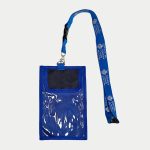 Secure Pass Neck Wallet with Screen Print - 2